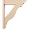 Ekena Millwork 8-in W x 36-in D x 44-in H Funston Trad Rough Cedar Woodgrain TimberThane Outlooker, Primed Tan OUTUR080X36X44FST04RCPR - alternate 4